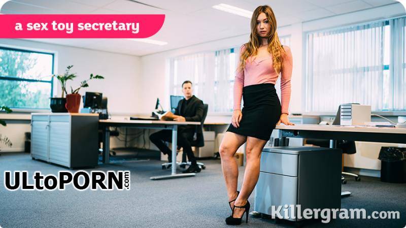 Cum Into My Office, Killergram.com: Taylor Sands - A Sex Toy Secretary [276 MB / SD / 360p] (Brunette)