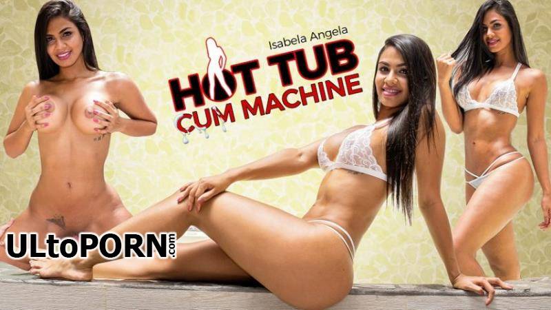 VRLatina.com: Isabella Angela - Hot Tub Cum Machine [4.90 GB / UltraHD/2K / 1500p] (VR)