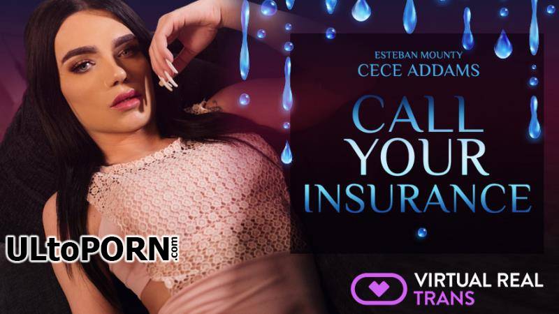 VirtualRealTrans.com: Cece Addams - Call Your Insurance [257 MB / FullHD / 1080p] (Smartphone)