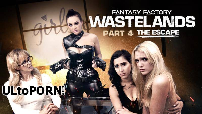 GirlsWay.com: April ONeil, Abigail Mac, Cherie DeVille, Kenna James - Fantasy Factory: Wastelands - Episode 4: The Escape [3.77 GB / FullHD / 1080p] (Lesbian)