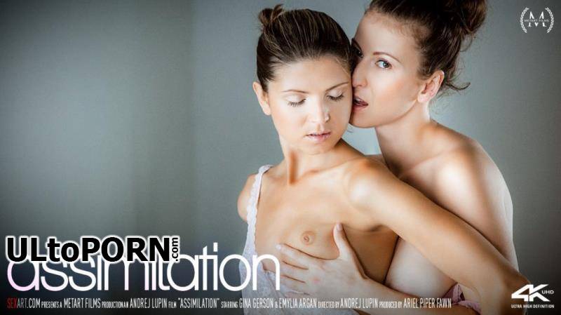 SexArt.com, MetArt.com: Emylia Argan, Gina Gerson - Assimilation [717 MB / HD / 720p] (Lesbian)