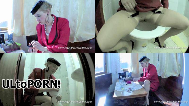 Royaldressladies.com: Dirty Czech Whore Toilet Pissing Lady [137 MB / FullHD / 1080p] (Pissing)