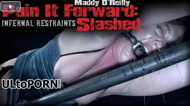 InfernalRestraints.com: Maddy O'Reilly, London River, Stephie Staar - Pain It Forward: Slashed [1.28 GB / SD / 480p] (Humiliation)