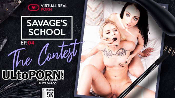 VirtualRealPorn.com: Alessa Savage, Emily Cutie - Savage's School: The Contest episode 04 [5.04 GB / UltraHD 4K / 2160p] (Gear VR)