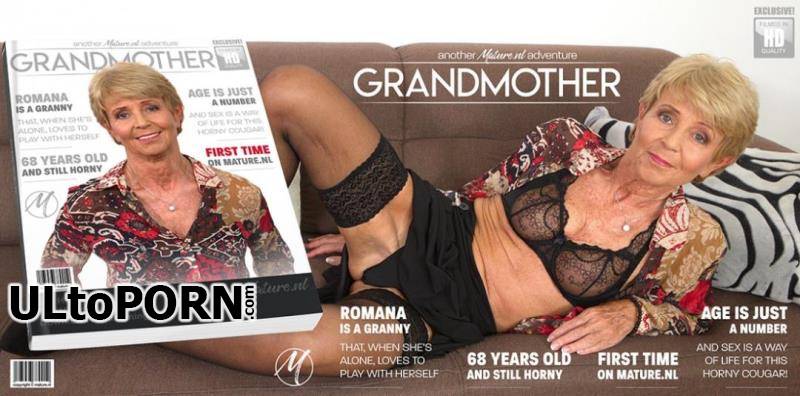 Mature.nl, Mature.eu: Romana (68) - Naughty granny having time to play with herself [1.70 GB / FullHD / 1080p] (Mature)
