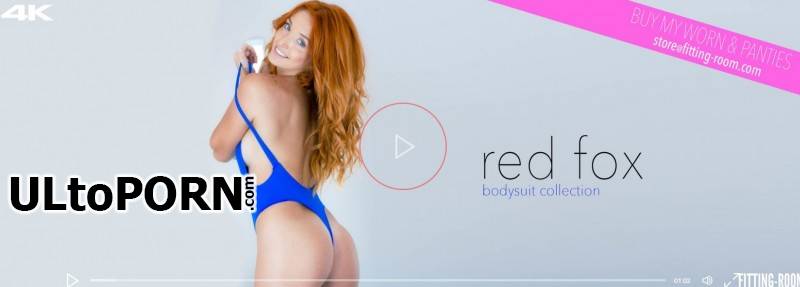 Fitting-Room.com: Red Fox, Michelle H - Horny Redhead Tries On Thong Bodysuits [2.33 GB / UltraHD 4K / 2160p] (Solo)