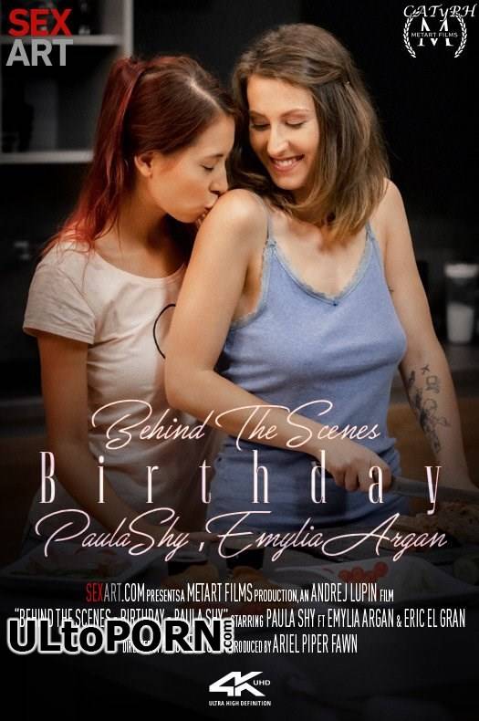 SexArt.com, MetArt.com: Emylia Argan, Paula Shy, Eric El Gran - Behind The Scenes: Birthday - Paula Shy and Emylia Argan [618 MB / FullHD / 1080p] (Lesbian)