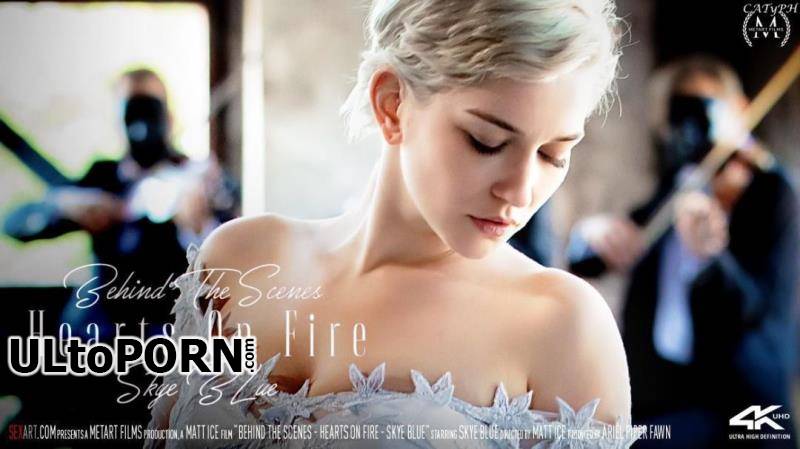 SexArt.com, MetArt.com: Skye Blue - Behind The Scenes: Skye Blue - Hearts On Fire [576 MB / FullHD / 1080p] (Casting)