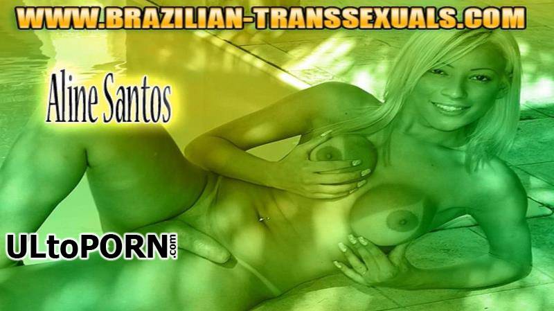 Brazilian-Transsexuals.com: Aline dos Santos - Beautiful Aline dos Santos Solo! [330 MB / HD / 720p] (Shemale)