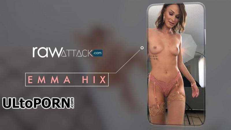 RawAttack.com: Emma Hix - Takes Two Cocks [1.51 GB / FullHD / 1080p] (Threesome)