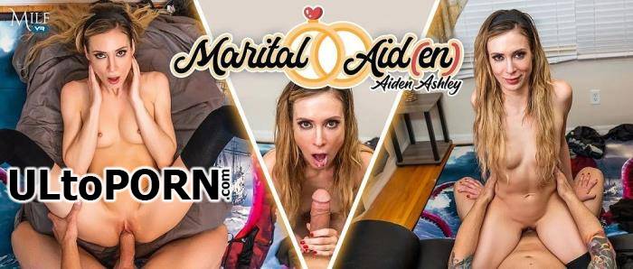 MilfVR.com: Aiden Ashley - Marital Aid [6.52 GB / UltraHD 2K / 1600p] (Gear VR)