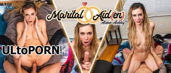 MilfVR.com: Aiden Ashley - Marital Aid [13.8 GB / UltraHD 4K / 2300p] (Oculus)