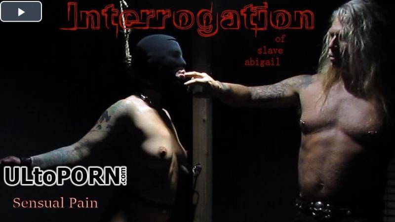 SensualPain.com: Abigail Dupree, Master James - Interrogation of slave abigail [1.84 GB / HD / 720p] (Bondage)