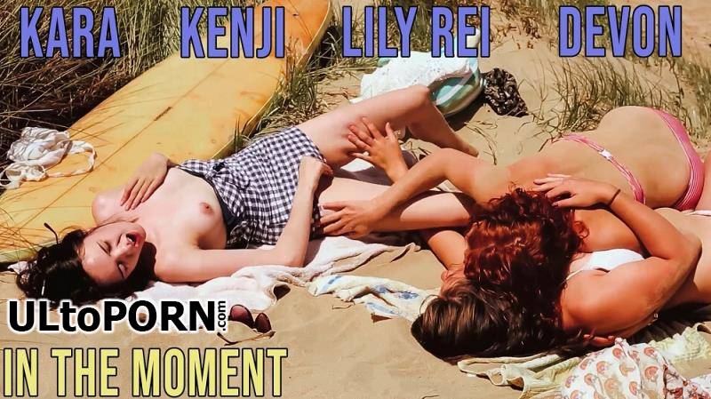 GirlsOutWest.com: Devon, Kara, Kenji, Lily Rei - In the Moment [1.22 GB / FullHD / 1080p] (Lesbian)