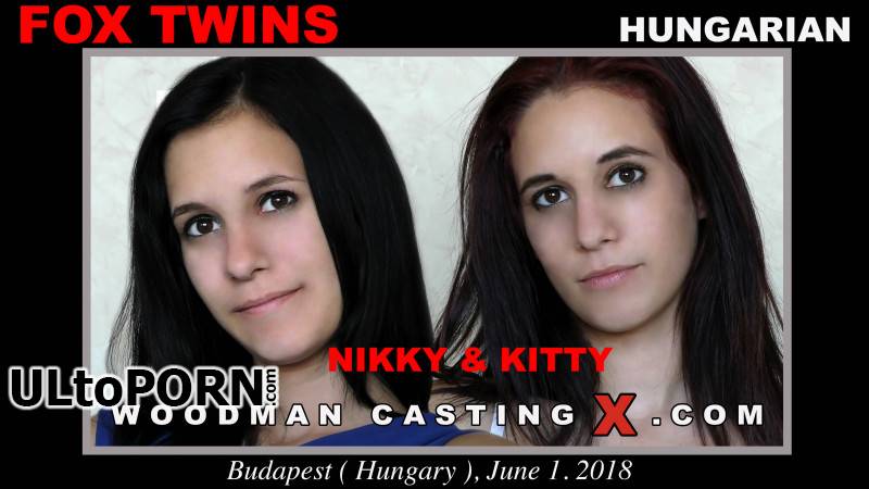 WoodmanCastingx.com, Casting Hard: Nikki Fox, Kitty Fox - Casting Hard - Fox Twins Casting [22.5 GB / UltraHD 4K / 2160p] (Anal)