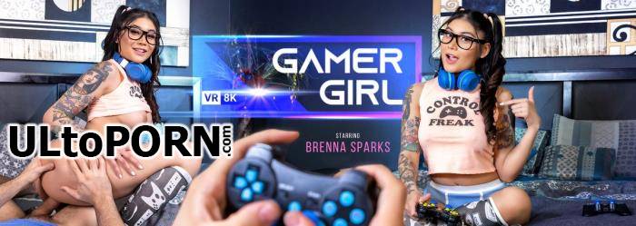 VRBangers.com: Brenna Sparks - Gamer Girl [14.2 GB / UltraHD 4K / 3840p] (Oculus)