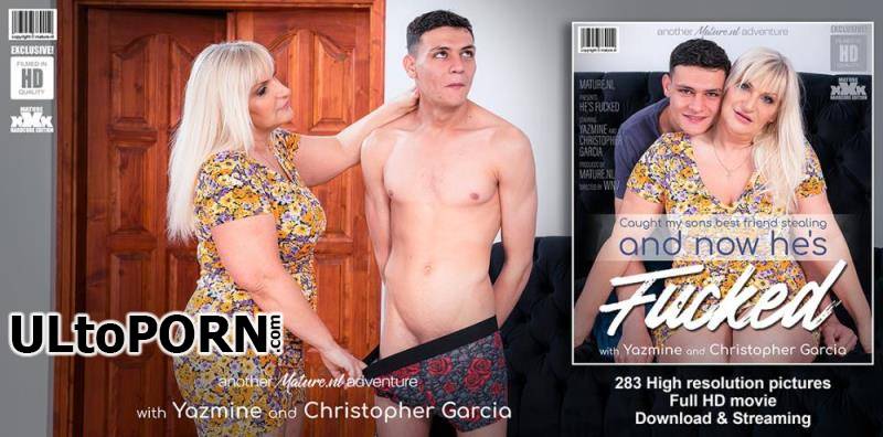 Mature.nl: Christopher Garcia, Yazmine (53) - Her sons best friend is fucked, after caught stealing [1.12 GB / FullHD / 1080p] (Mature)