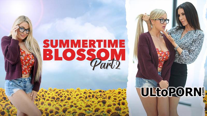 BadMilfs.com, TeamSkeet.com: Blake Blossom, Shay Sights - Summertime Blossom Part 2: How to Please my Crush [698 MB / HD / 720p] (Threesome)