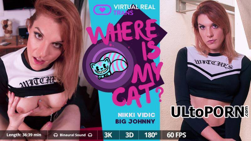 VirtualRealTrans.com: Nikki Vidic, Big Johnny - Where is my cat? [2.32 GB / 2K UHD / 1600p] (VR) + Online