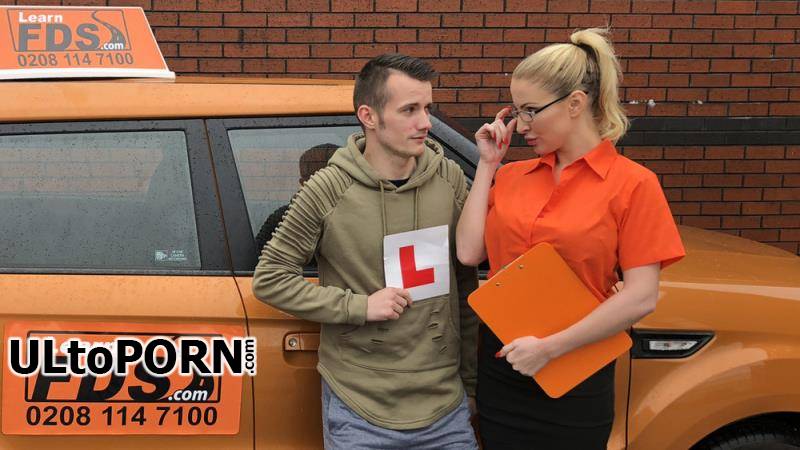 FakeDrivingSchool.com: Georgie Lyall - Exam failure leads to hot car sex [725 MB / HD / 720p] (Big Tits)