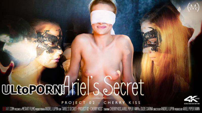 SexArt.com, MetArt.com: Ariel Piper Fawn, Cherry Kiss, Suzie Carina - Ariel's Secret - Project 2 Cherry Kiss [1.40 GB / FullHD / 1080p] (Threesome)