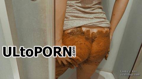 ScatShop.com: Lindas Ass - Shit and me in the shower [837 MB / FullHD / 1080p] (Scat)