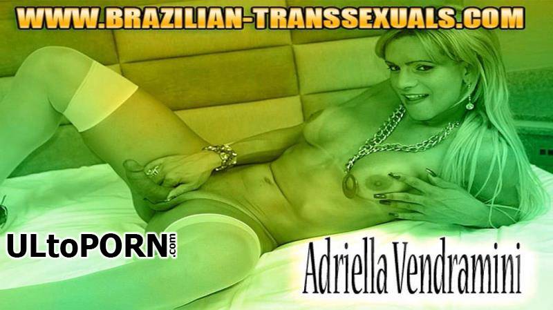 Brazilian-Transsexuals.com: Adrielly Vendraminy - Adrielly Vendraminy Cums Hard! [291 MB / HD / 720p] (Shemale)