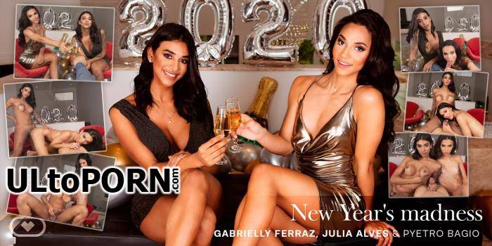 VirtualRealTrans.com: Gabrielly Ferraz, Julia Alves - New Year's madness [4.92 GB / UltraHD 4K / 2160p] (Oculus)