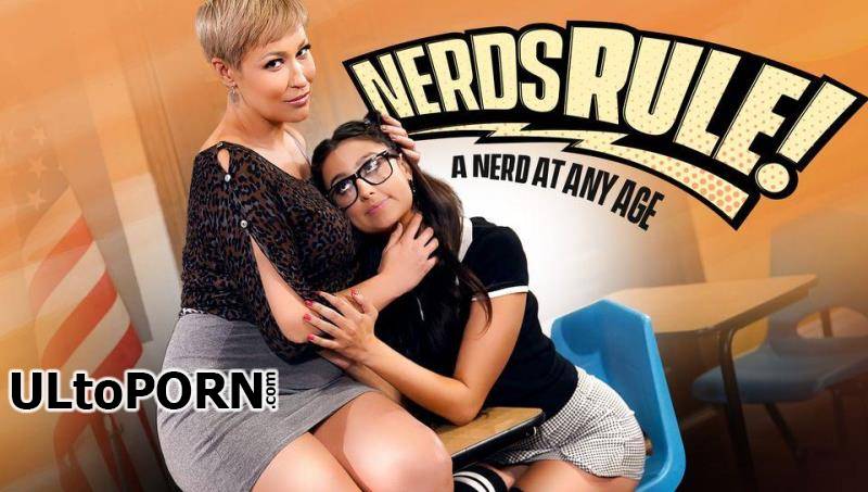 GirlsWay.com: Eliza Ibarra, Ryan Keely - Nerds Rule! A Nerd At Any Age [408 MB / SD / 544p] (Lesbian)