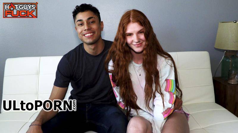 HotGuysFUCK.com: Jane Rogers - Pretty Boy Latino With Big Dick Victor Frank Loves The Tight Pussy On His First Redhead Jane Rogers [1.49 GB / FullHD / 1080p] (Teen)