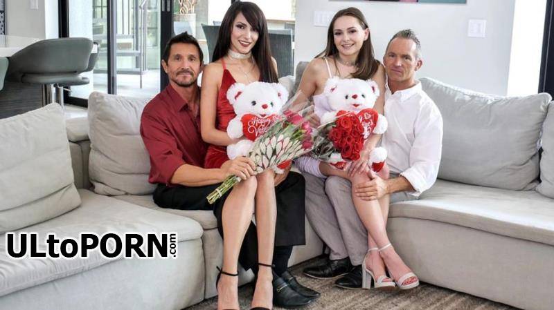 DaughterSwap.com, TeamSkeet.com: Hime Marie, Aften Opal - Valentines Day Daughter Orgy [2.84 GB / FullHD / 1080p] (Incest)