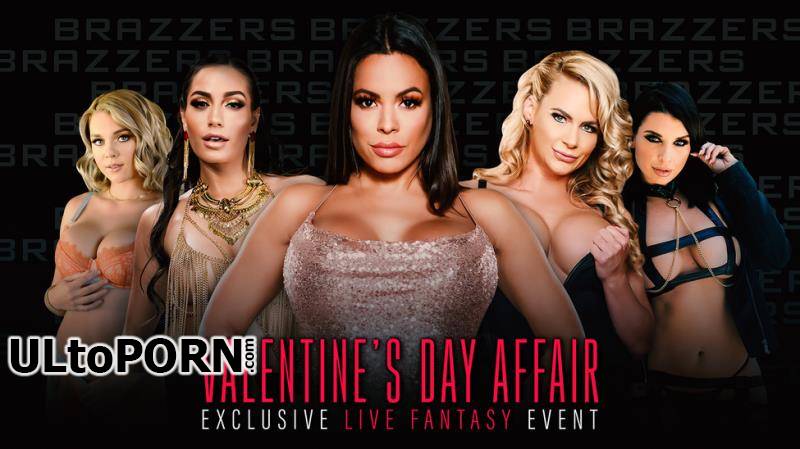 BrazzersLive.com, Brazzers.com: Demi Sutra, Desiree Dulce, Emily Willis, Gabbie Carter, Ivy Lebelle, LaSirena69, Luna Star, Phoenix Marie, Valentina Nappi, Whitney Wright - Brazzers LIVE: Valentine's Day Affair [1.60 GB / SD / 480p] (Anal)