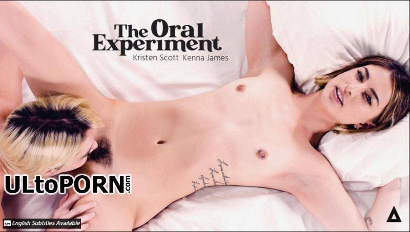 AdultTime.com: Kenna James, Kristen Scott - The Oral Experiment [382 MB / SD / 544p] (Lesbian)