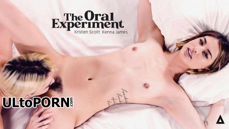AdultTime.com: Kenna James, Kristen Scott - The Oral Experiment [581 MB / HD / 720p] (Lesbian)