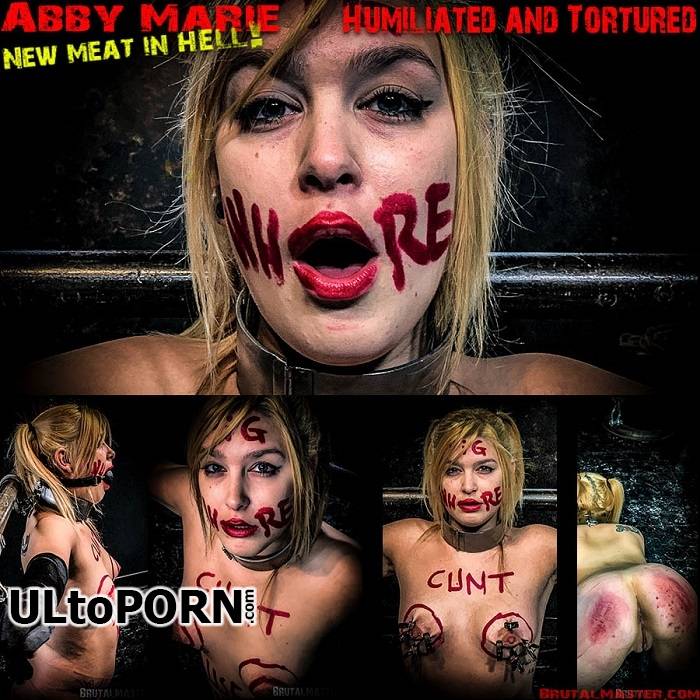 BrutalMaster.com: Abby Marie - Humiliated and Tortured [1.46 GB / FullHD / 1080p] (Humiliation)