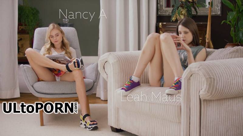 Lustweek.com: Nancy A, Leah Maus - Adorable Kitties Home Alone [639 MB / HD / 720p] (Lesbian)