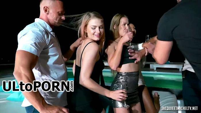 JacquieetMichelTV, Indecentes-Voisines: Cassie, Dorian - Orgies in Ibiza (4): Orgy with a bang for the last night! (FullHD/1080p/1.13 GB)