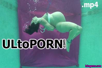 clips4sale.com, h2oGems.com: Wenona - Suspended and Dunked [133 MB / FullHD / 1080p] (Pregnant)