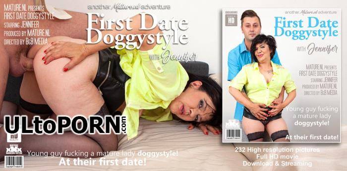 Mature.nl: Jennifer (51) - Mature Jennifer loves doggystyle on her first date with her younger lover (HD/720p/416 MB)