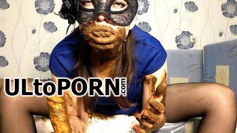 ScatShop.com: ScatLina - I wear a diaper and take off my mask [1.24 GB / FullHD / 1080p] (Scat)