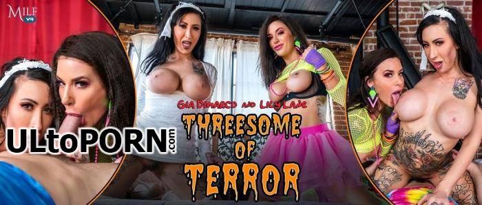 MilfVR.com: Gia DiMarco, Lily Lane - Threesome of Terror [14.0 GB / UltraHD 4K / 3600p] (Oculus)