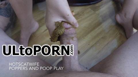 ScatShop.com: HotScatWife - POPPERS and POOP PLAY [1.78 GB / FullHD / 1080p] (Scat)
