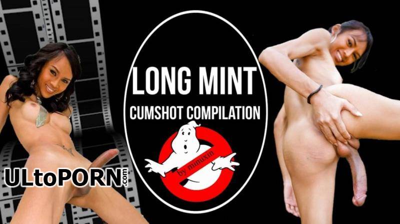 Compilation: Long Mint - Cumshot compilation by minuxin [2.52 GB / FullHD / 1080p] (Shemale)