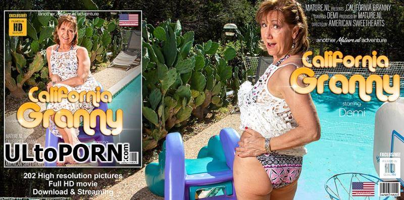 Mature.nl: Demi (61) - Californian Granny Demi loves getting hot in the sun [2.25 GB / FullHD / 1080p] (Mature)
