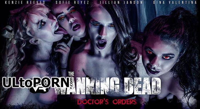 WankzVR.com: Gina Valentina, Jillian Janson, Kenzie Reeves, Sofie Reyez - The Wanking Dead: Doctor's Orders [16.7 GB / UltraHD 2K / 1920p] (Oculus)