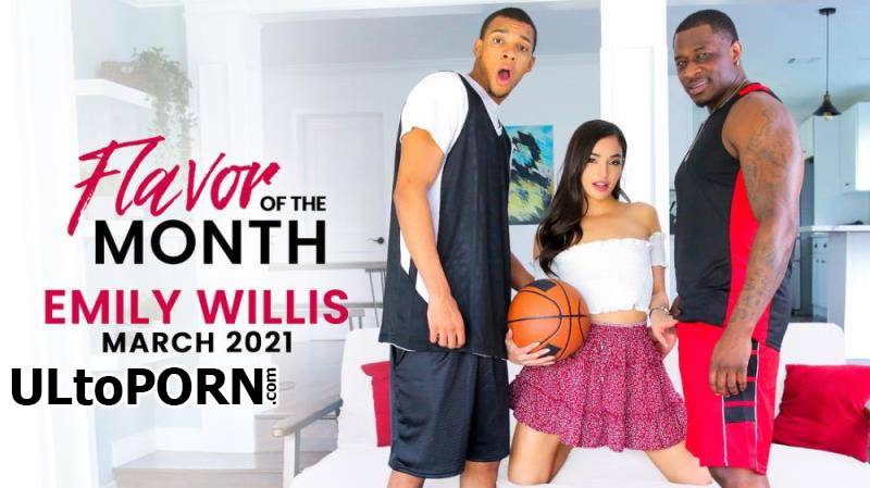 StepSiblingsCaught.com, Nubiles-Porn.com: Emily Willis - March 2021 Flavor Of The Month Emily Willis - S1:E7 [840 MB / HD / 720p] (Interracial)