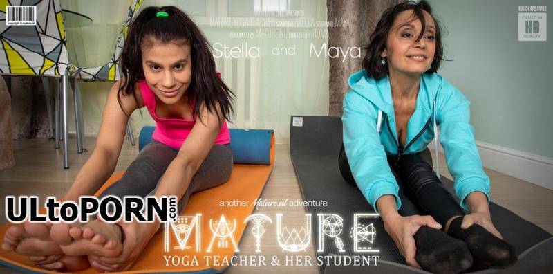 Mature.nl: Malya (23), Stella (51) - Mature Yoga teacher has a special lesson for her lesbian student [1.64 GB / FullHD / 1080p] (Lesbian)