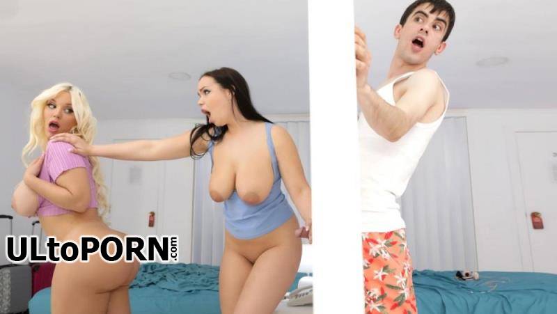 BrazzersExxtra.com, Brazzers.com: Blondie Fesser, Sofia Lee - Adjoined To Her Pussy Part 2 [174 MB / SD / 480p] (Threesome)