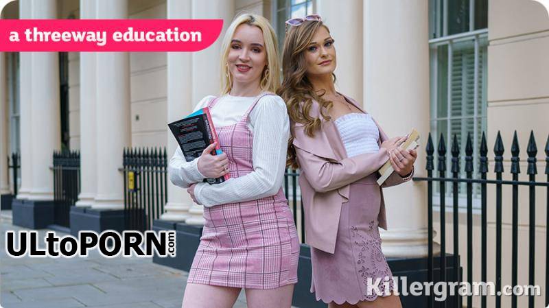 CollegeBabesExposed.com, Killergram.com: Lana Harding, Honour May - A Threeway Education [819 MB / FullHD / 1080p] (Blonde)