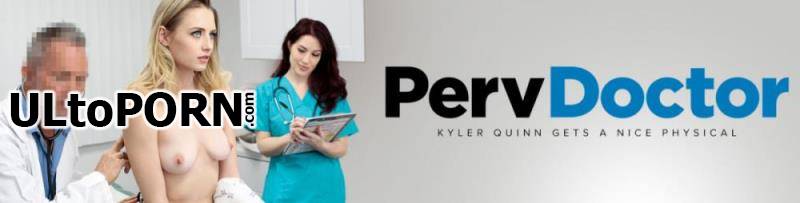 PervDoctor.com, TeamSkeet.com: Kyler Quinn, Jessica Ryan - Breaking Her In [636 MB / SD / 360p] (Threesome)